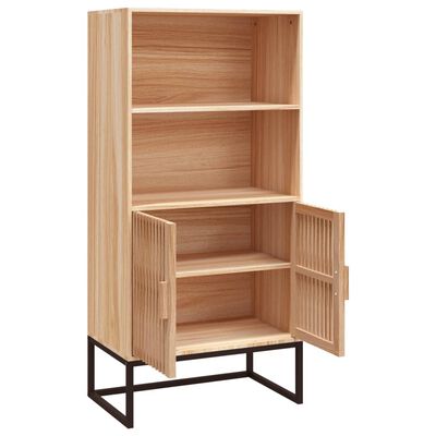 vidaXL Aparador alto madera contrachapada 60x35x125 cm