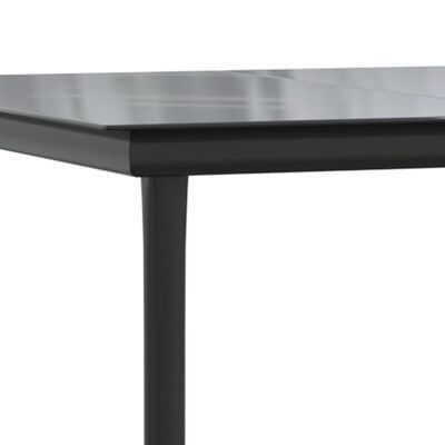 vidaXL Set comedor jardín 7 pzas y cojines ratán sintético gris