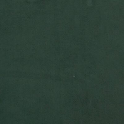 vidaXL Cabecero de terciopelo verde oscuro 90x7x78/88 cm