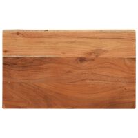 vidaXL Tablero de mesa rectangular madera maciza acacia 40x20x2,5 cm