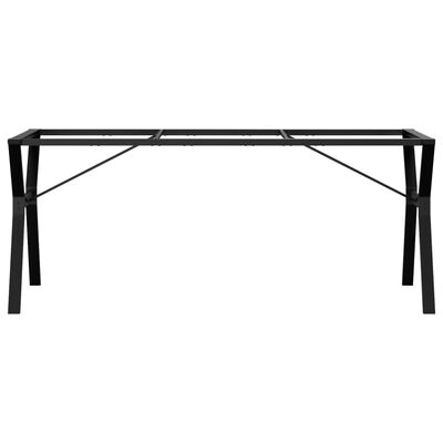 vidaXL Patas de mesa comedor estructura Y hierro fundido 180x80x73 cm