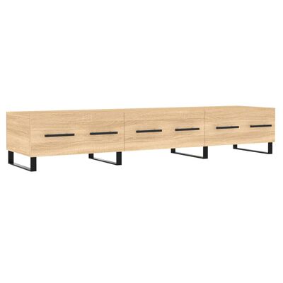 vidaXL Mueble de TV madera de ingeniería roble Sonoma 150x36x30 cm