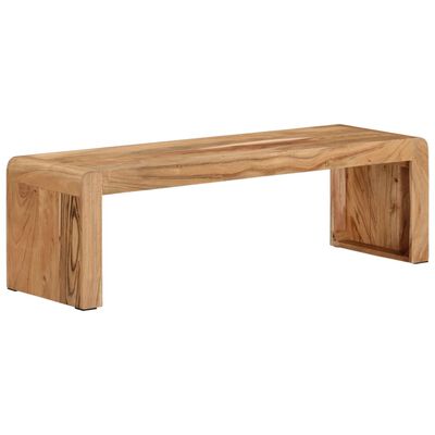 vidaXL Soporte de TV madera maciza de acacia 110x33x33 cm