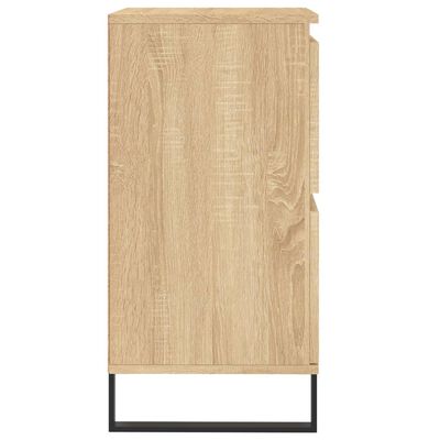 vidaXL Aparadores 3 uds madera contrachapada color roble sonoma