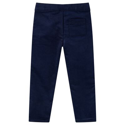 Pantalón infantil azul marino oscuro 128