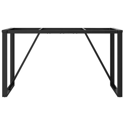 vidaXL Patas de mesa comedor estructura O hierro fundido 140x60x73 cm