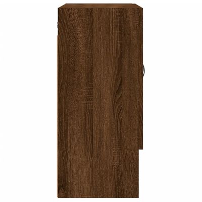 vidaXL Armario de pared madera de ingeniería marrón roble 60x31x70 cm