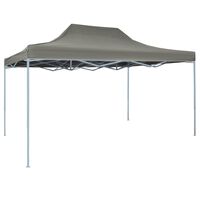 vidaXL Carpa plegable profesional acero gris antracita 3x4 m