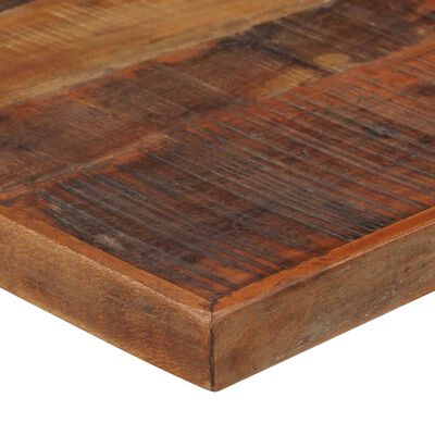 vidaXL Juego de mesa alta y taburetes 5 piezas madera maciza reciclada