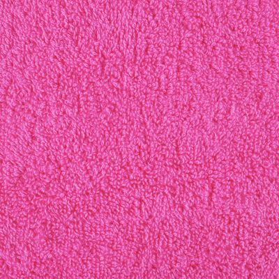 vidaXL Toallas premium SOLUND 2 unidades rosa 100x200 cm 600 gsm