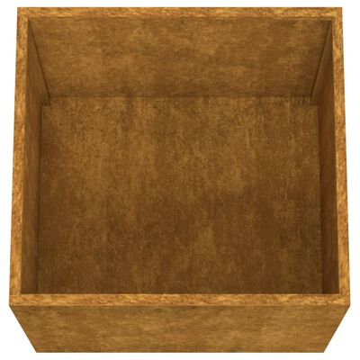 vidaXL Jardinera de acero corten 49x47x46 cm