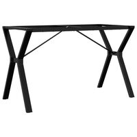 vidaXL Patas de mesa comedor estructura Y hierro fundido 120x60x73 cm