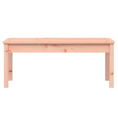 vidaXL Banco de jardín madera maciza abeto de Douglas 109x44x45 cm