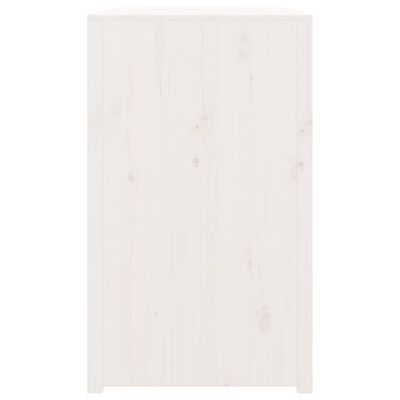 vidaXL Mueble de cocina exterior madera maciza pino blanco 106x55x92cm