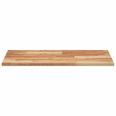 vidaXL Tablero de mesa rectangular madera maciza acacia 80x50x2 cm