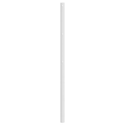 vidaXL Cabecero de metal blanco 180 cm