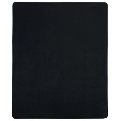 vidaXL Sábanas bajeras jersey 2 uds algodón negro 140x200 cm