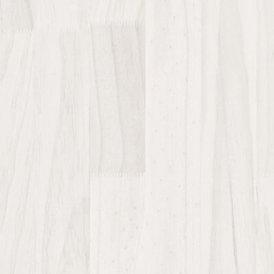 vidaXL Estantería de 5 niveles madera de pino blanco 80x30x175 cm