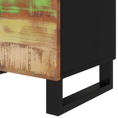 vidaXL Mesita de noche madera reciclada y contrachapada 50x33x60 cm
