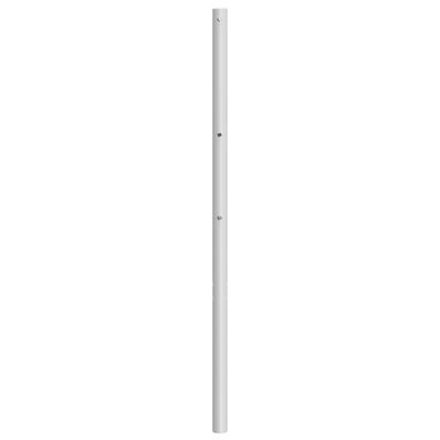 vidaXL Cabecero de metal blanco 200 cm