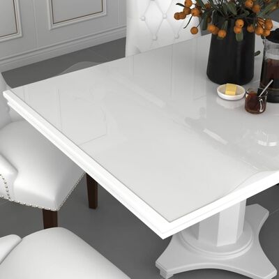 vidaXL Protector de mesa PVC transparente 100x60 cm 2 mm