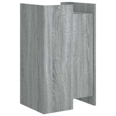 vidaXL Aparador madera de ingeniería gris Sonoma 45x35x75 cm