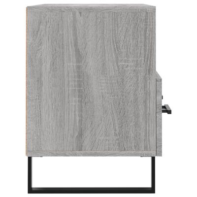 vidaXL Mueble de TV madera de ingeniería gris Sonoma 80x36x50 cm