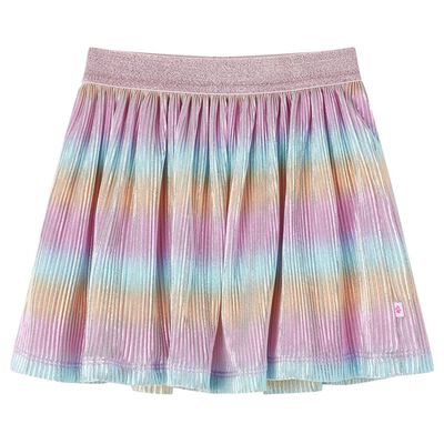 Falda infantil multicolor 140