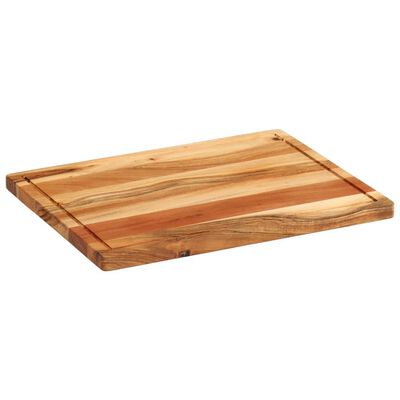 vidaXL Tabla de cortar madera maciza de acacia 50x38x2,5 cm