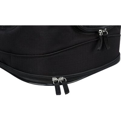 TRIXIE Mochila para perros Timon negro 34x44x30 cm