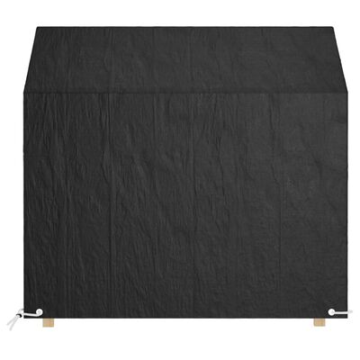 vidaXL Funda para banco de jardín 8 ojales polietileno 130x70x70/88 cm