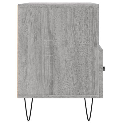 vidaXL Mueble de TV madera de ingeniería gris Sonoma 80x36x50 cm