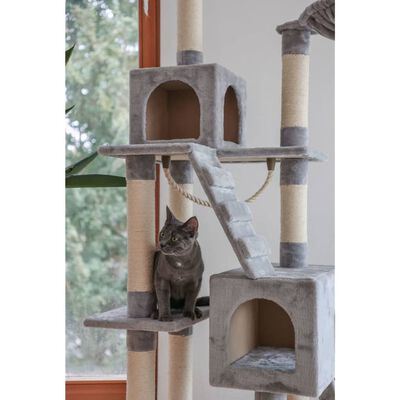 Kerbl Rascador para gatos Square gris claro 178 cm