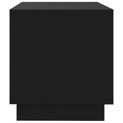 vidaXL Mueble para TV madera contrachapada negro 102x41x44 cm