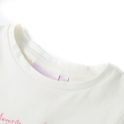 Camiseta infantil color crudo 116