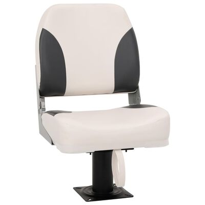 vidaXL Asiento para barco con pedestal giratorio 360°