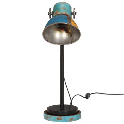 vidaXL Lámpara de escritorio de colores 25 W E27 18x18x60 cm