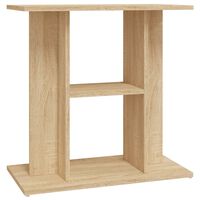 vidaXL Soporte para acuario madera ingeniería roble Sonoma 60x30x60 cm