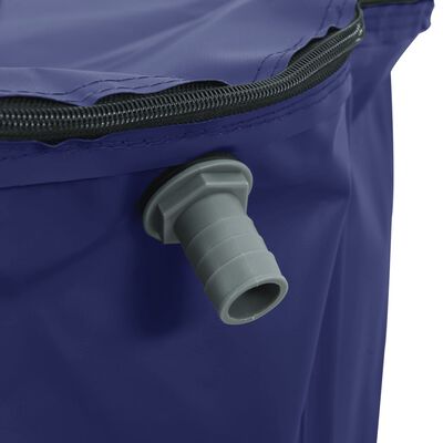 vidaXL Depósito de agua plegable con grifo PVC 380 l