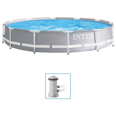 Intex Conjunto de piscina Prism Frame Premium 366x76 cm