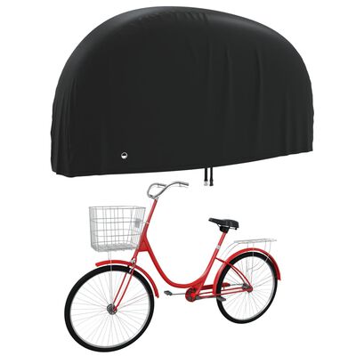 vidaXL Cubierta para bicicleta Oxford 190T negro 200x70x110 cm