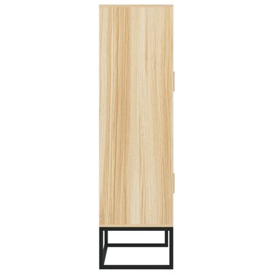 vidaXL Aparador alto madera contrachapada 70x35x125 cm