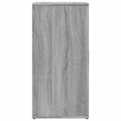 vidaXL Aparador de madera de ingeniería gris Sonoma 59x39x80 cm