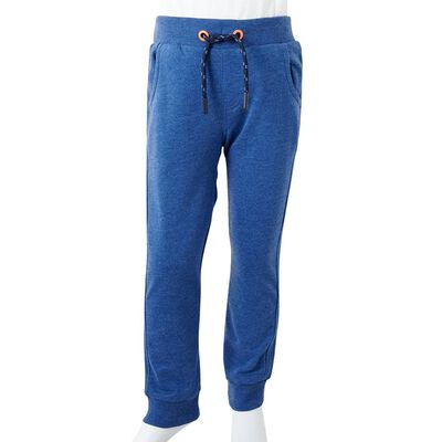 Pantalones de chándal infantiles azul oscuro 128