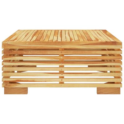 vidaXL Juego de muebles de jardín 2 piezas madera maciza de teca