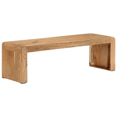 vidaXL Soporte de TV madera maciza de acacia 110x33x33 cm