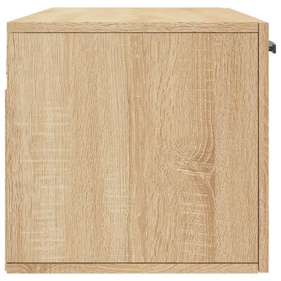 vidaXL Armario de pared madera ingeniería roble Sonoma 100x36,5x35 cm