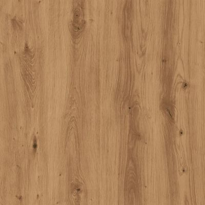 vidaXL Soporte pantalla ajustable madera roble artisian 60x24x10,5 cm