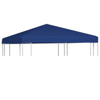 vidaXL Toldo de cenador 310 g/m² 3x3 m azul