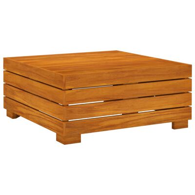 vidaXL Muebles de jardín 5 piezas con cojines madera maciza de acacia